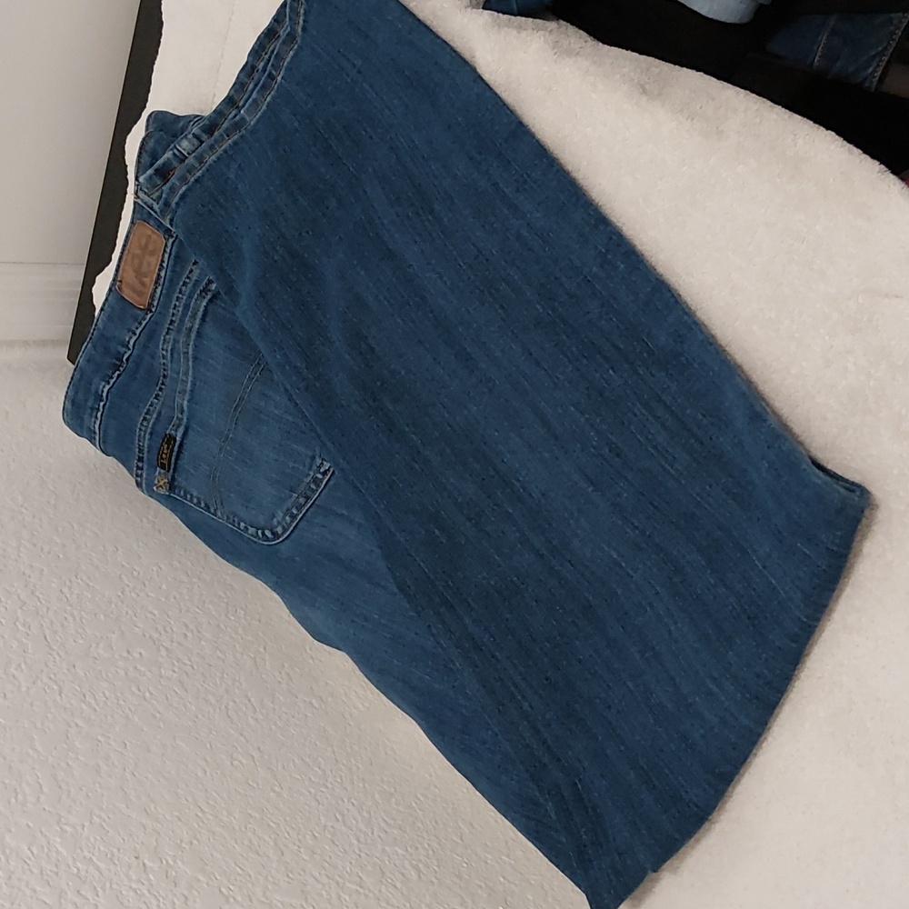 Lee Women's Dark Blue Straight Leg Jeans